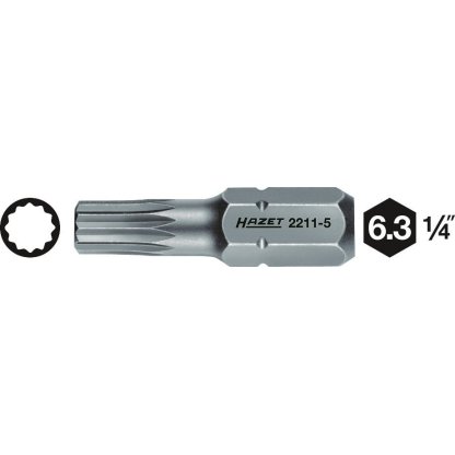 Nástavce (bity) 2211-4 Hazet