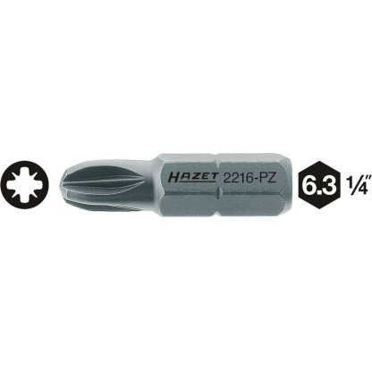Nástavce (bity) 2216-PZ2 Hazet