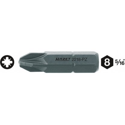 Nástavce (bity) 2218-PZ1 Hazet