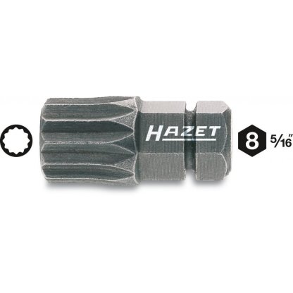 Nástavce (bity) 2597-02 Hazet