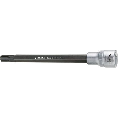 Nástrčná hlavice s bitem HEX 1/2" pro hlavu válce VAG 2579-9 Hazet