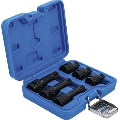 Nástrčné klíče 1/2", XZN, M14-M18, 6 ks - B5380