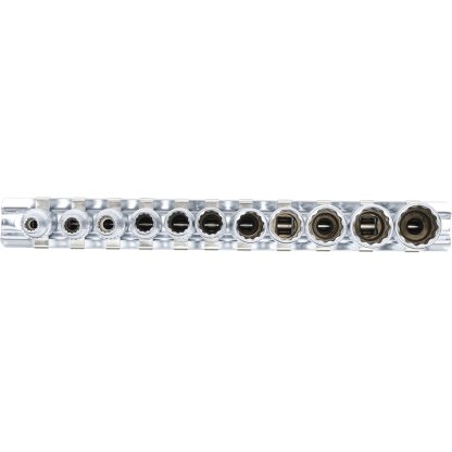 Nástrčné klíče, dvanáctihranné, 1/4 ", 11 ks - B5251