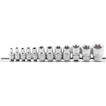 Nástrčné klíče, E-Torx, SW E4 - E20, 12 ks - B2038