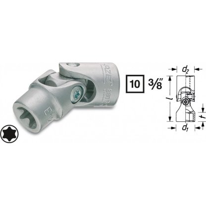 Nástrčné klíče TORX® 880G-E8 Hazet