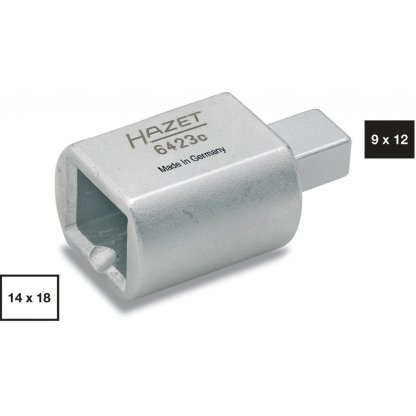 Nástrčný adaptér, 14 x 18 mm x 9 x 12 mm, 6423C - HA027934