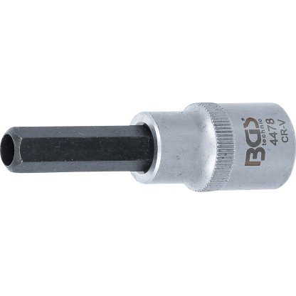Nástrčný klíč s otvorem, IMBUS, 10 mm, 1/2" - B4478