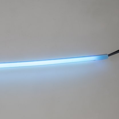 nE LED silikonový extra plochý pásek ledově modrý 12 V, 60 cm