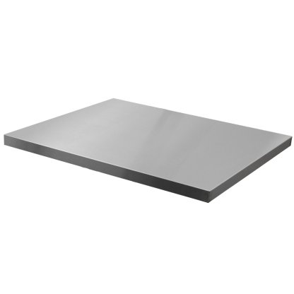Nerezová pracovní deska PROFI, hluboká, 680 x 615 x 38 mm - TGW26DS
