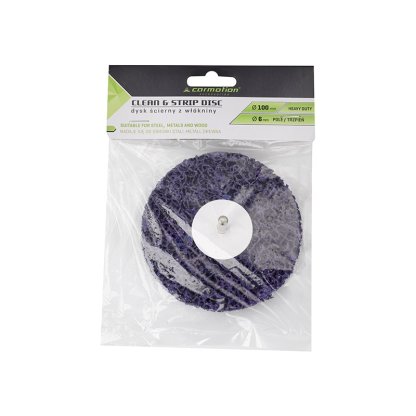 Netkaný stopkový kotouč pro odstraňování rzi, pr. 100x15 mm, 63701