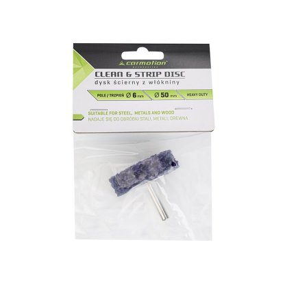 Netkaný stopkový kotouč pro odstraňování rzi, pr. 50x15 mm, 63702