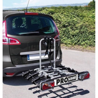 Nosič na tažné zařízení na 4 kola / elektrokola Pro User Amber 4 - sklopný, 91733