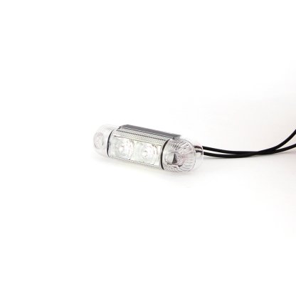 Obrysové přední světlo, 12V-24V, 2x LED, W61