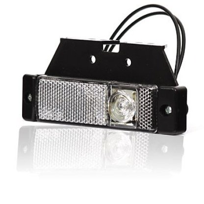 Obrysové sdružené přední světlo, 12V-24V, LED, W45