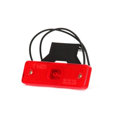 Obrysové sdružené světlo zadní s pantem, 12V-24V, LED, W44