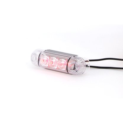 Obrysové zadní světlo, 12V-24V, LED, W61