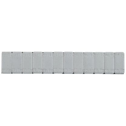 Ocelové samolepící vyvažovací závaží 12 x 10 g, šedé - F1354