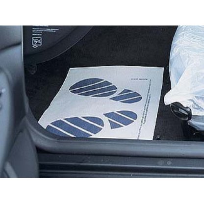 Ochrana koberce STOPY - 500 ks v roli - 339080010