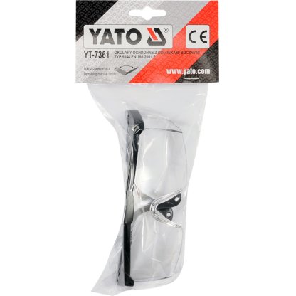 Ochranné brýle čiré typ 9844, YATO
