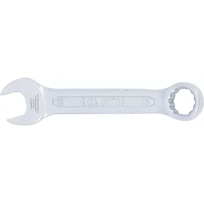 Očkoplochý klíč 13 mm, extra krátký, BGS - B30763