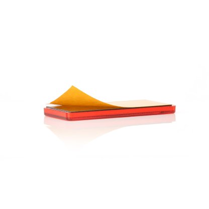 Odrazka samolepící červená 96x42mm
