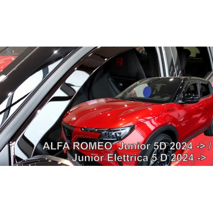 Ofuky oken Alfa Romeo Junior 5dv 2024- přední + zadní | Heko