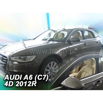 Ofuky oken Audi A6 C7 5D 2011- přední sedan | Heko