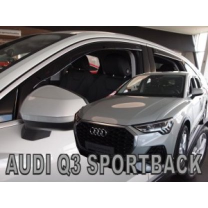 Ofuky oken Audi Q3 Sportback 5D 2020- přední + zadní | Heko