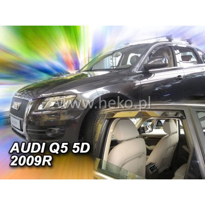 Ofuky oken Audi Q5 5D 2009- přední + zadní | Heko