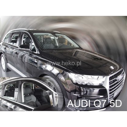 Ofuky oken Audi Q7 II 5D 2015- přední + zadní | Heko