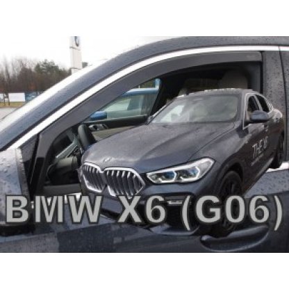 Ofuky oken BMW X6 5D 2019- přední | Heko