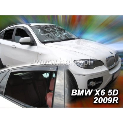 Ofuky oken BMW X6 5dv E71 2007-2014 přední + zadní | Heko