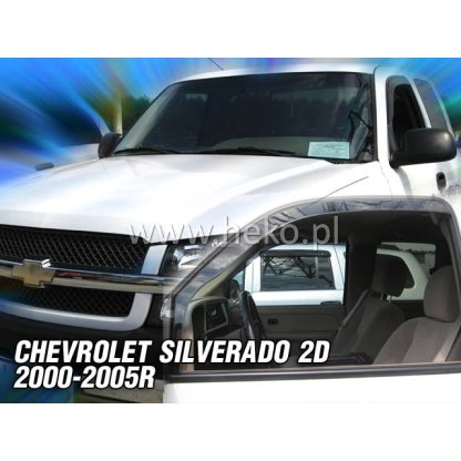 Ofuky oken Chevrolet Silverado 2D 2000-2005 přední | Heko
