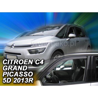 Ofuky oken Citroen C4 Picasso 5D 2013- přední | Heko