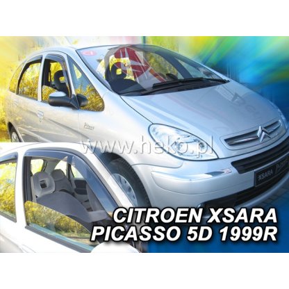 Ofuky oken Citroen Xsara Picasso 5D 1999- přední | Heko