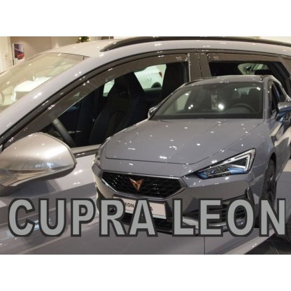 Ofuky oken Cupra Leon 5D 2020- přední + zadní kombi | Heko