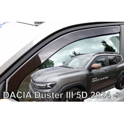 Ofuky oken Dacia Duster III 2024- přední | Heko