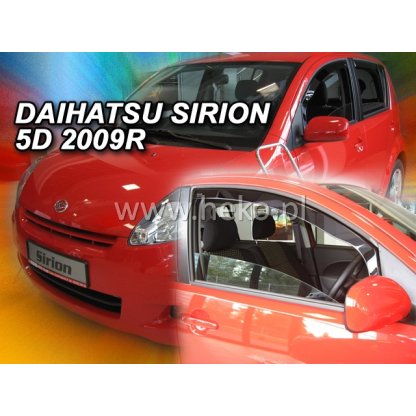 Ofuky oken Daihatsu Sirion 5D 2005- přední | Heko