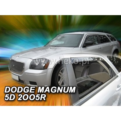 Ofuky oken Dodge Magnum 5D 2005-2008 přední + zadní | Heko