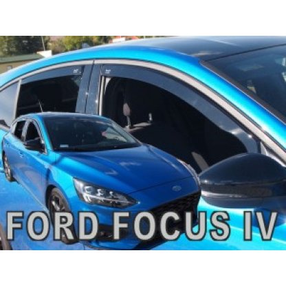 Ofuky oken Ford Focus 5D 2018- přední + zadní hatchback | Heko