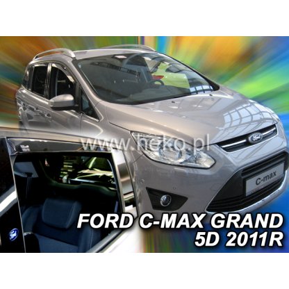 Ofuky oken Ford Grand C-Max 5D 2011- přední + zadní | Heko
