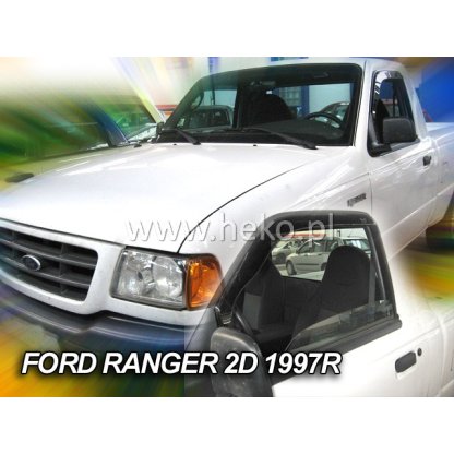 Ofuky oken Ford Ranger 2/4D 1997- přední pick-up | Heko