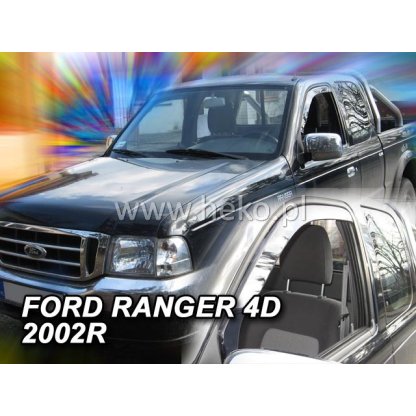 Ofuky oken Ford Ranger 4D 2002-2007 přední | Heko