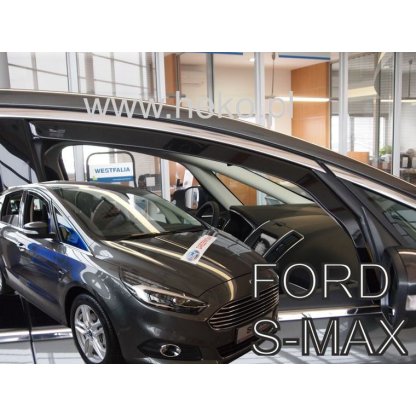 Ofuky oken Ford S-Max 5D 2015- přední | Heko