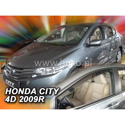 Ofuky oken Honda City 4D 2008- přední | Heko