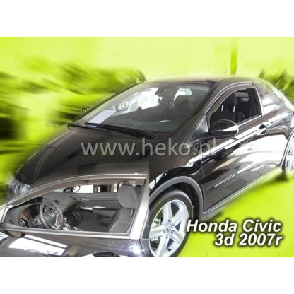 Ofuky oken Honda Civic 3D 2007- přední | Heko