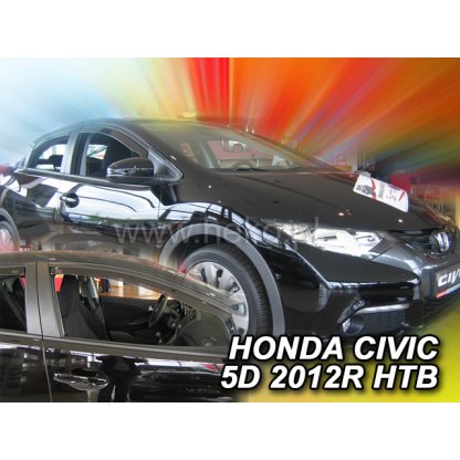 Ofuky oken Honda Civic 5D 2012- přední | Heko