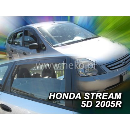 Ofuky oken Honda Stream 5D 2000-2007 přední + zadní | Heko