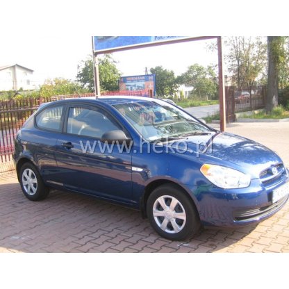 Ofuky oken Hyundai Accent 3D 2006- přední | Heko
