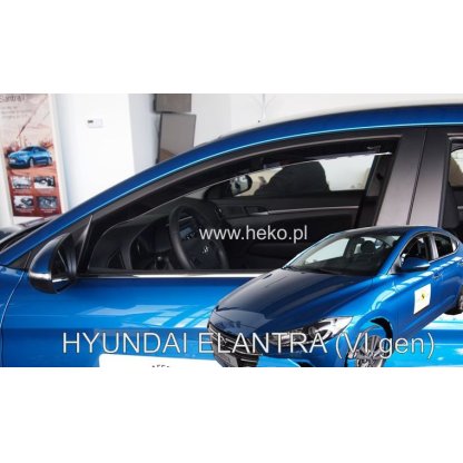 Ofuky oken Hyundai Elantra 4D 2016- přední | Heko